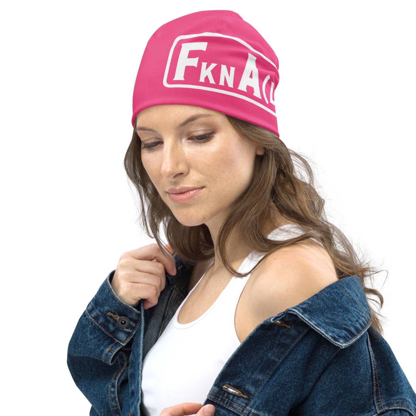 Boom Ladies All-Over Print Beanie