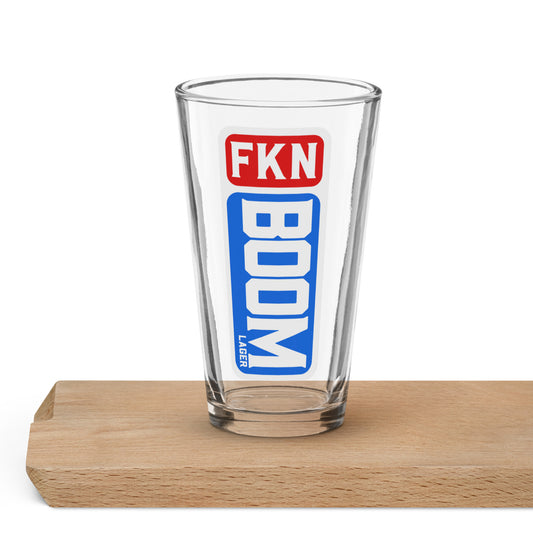 FKN  pint glass