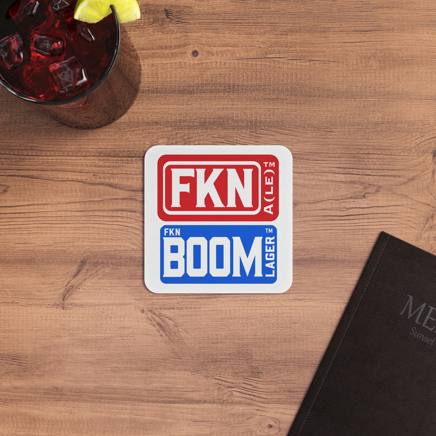 BOOM Coasters (50, 100 pcs)