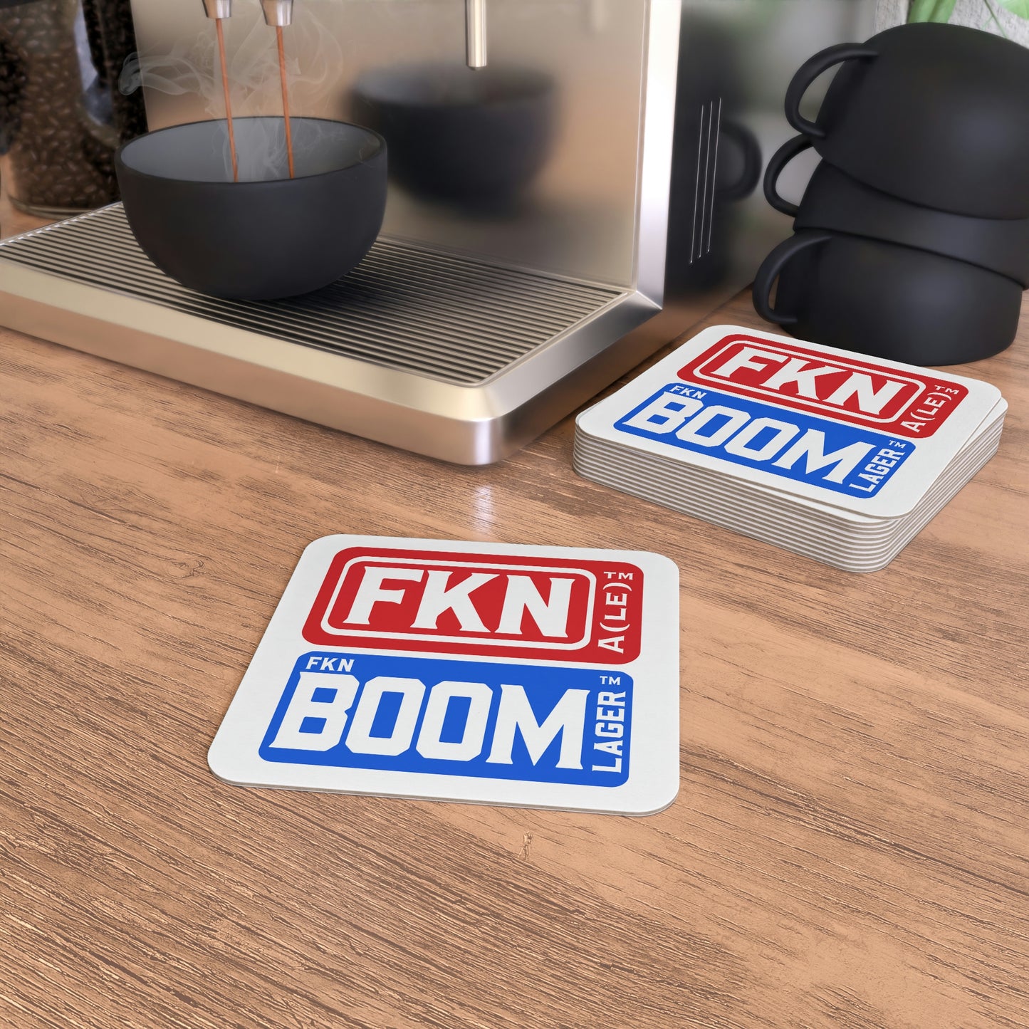 BOOM Coasters (50, 100 pcs)