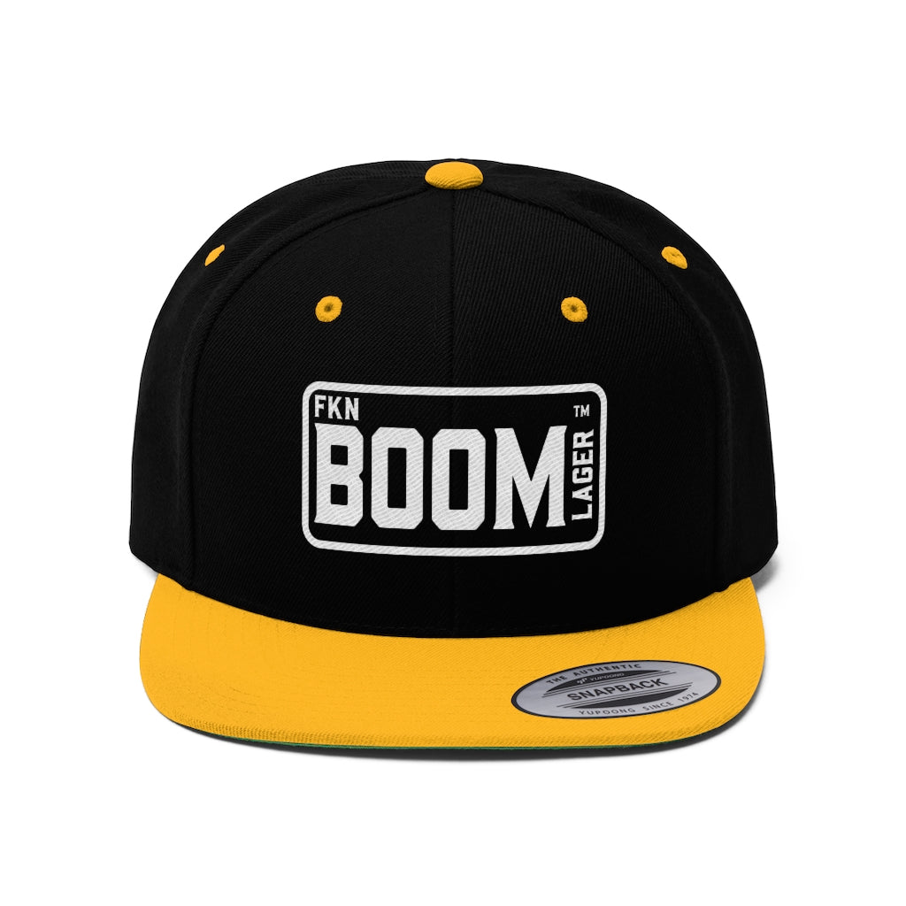 BOOM  Flat Bill Hat