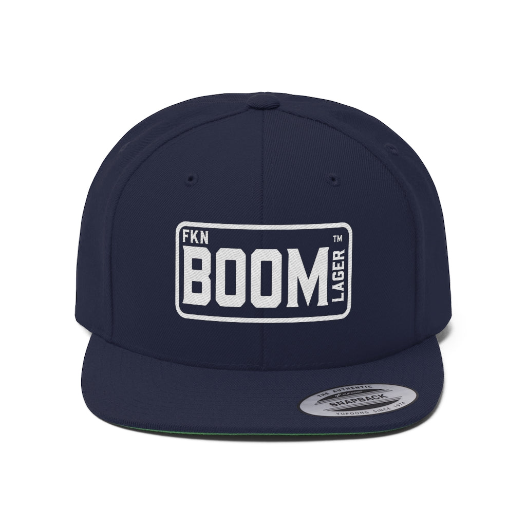 BOOM  Flat Bill Hat